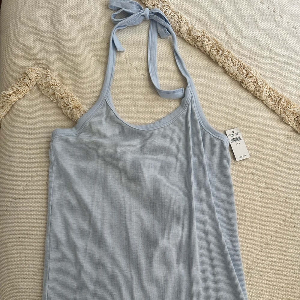 Aerie Blue Halter Tank - size small. Never worn!